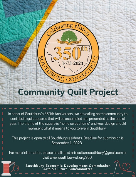 350th quilt flyer