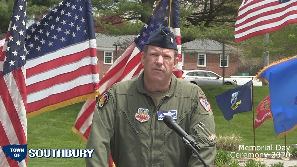 keynote speaker at memorial day ceremony 2020