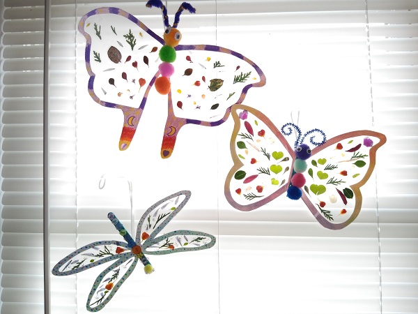 butterfly suncatcher craft