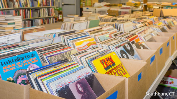 friends of the library book sale preparations
