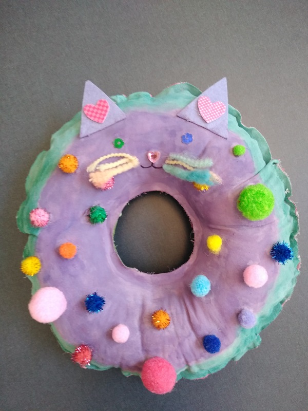 donut plushie craft