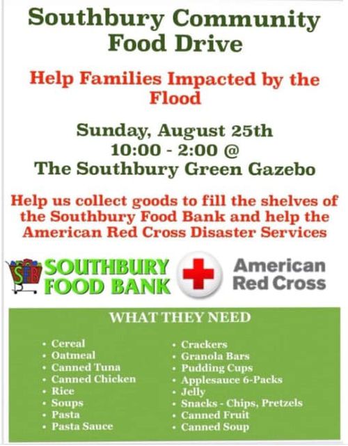 food drive flyer