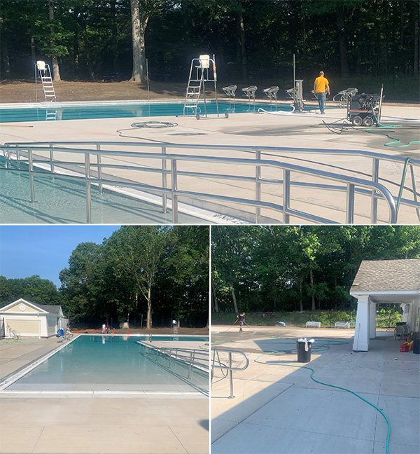 town pool construction