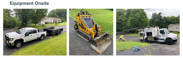 equipment for water company