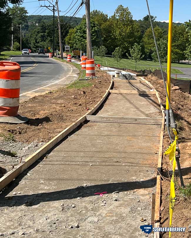 sidewalk construction
