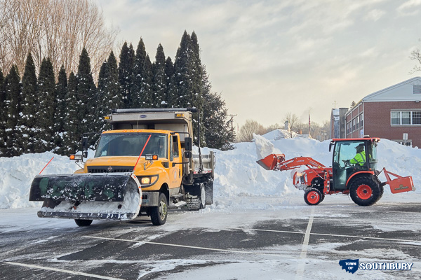 snow removal by public works