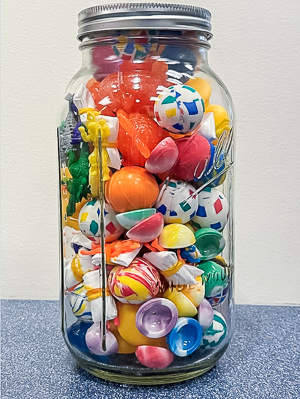 toys in a jar