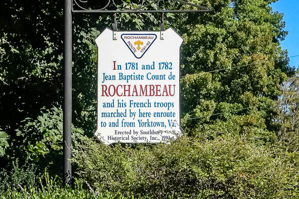 rochambeau sign on main street north