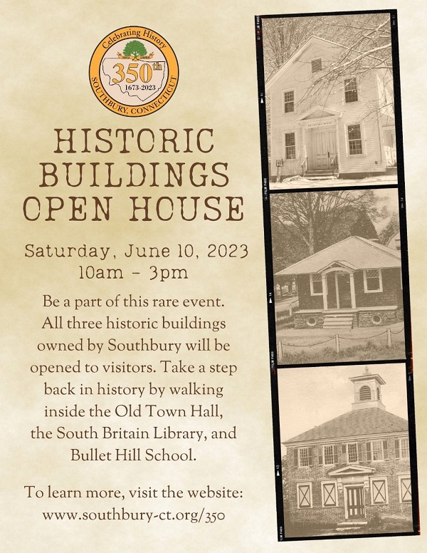 historic buildings open house flyer
