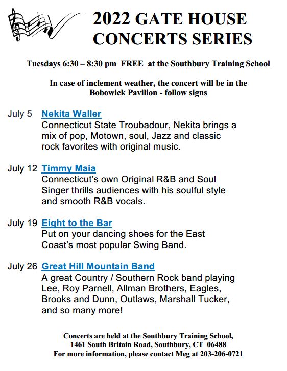 sts gate house concert schedule