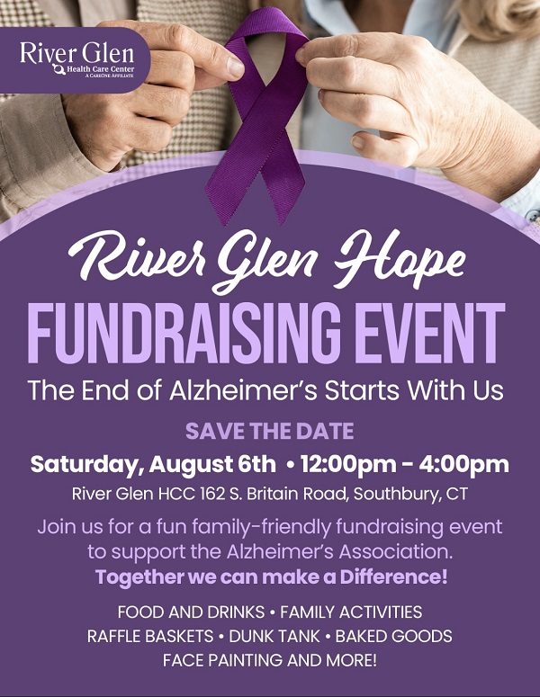 Alzheimer’s Fundraiser Event flyer