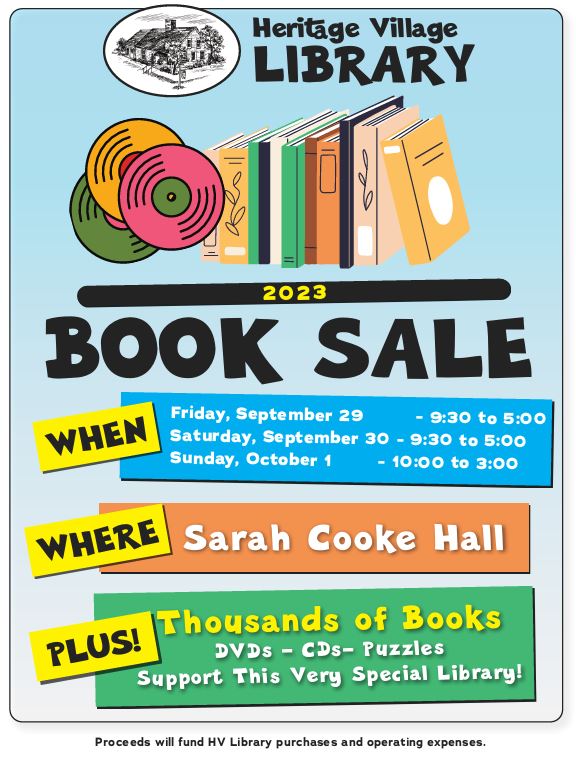 book sale flyer