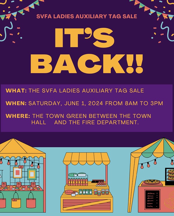 tag sale flyer