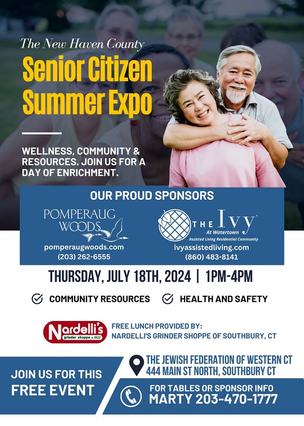 senior citizen expo flyer