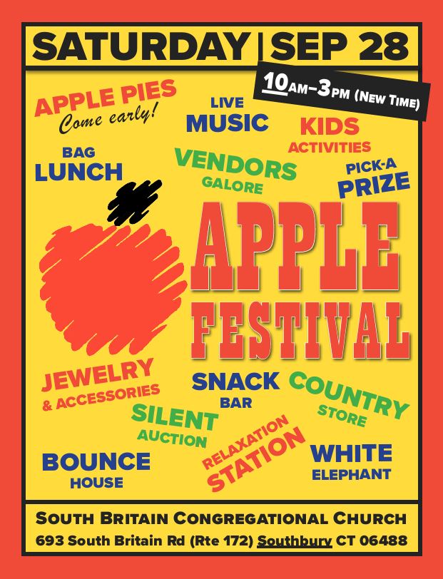 apple festival flyer