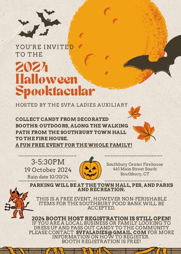 halloween spooktacular flyer