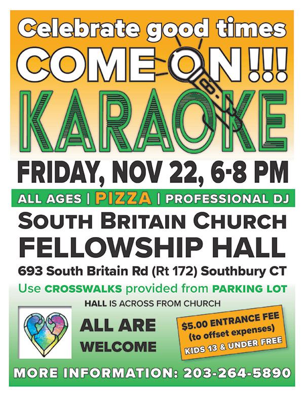 karaoke night flyer