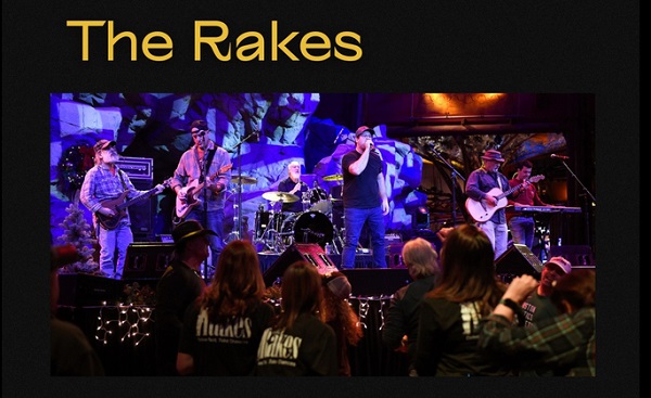 the rakes band photo collage