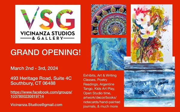 gallery opening flyer