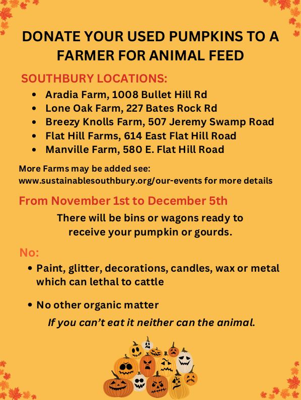 pumpkins to farmers flyer