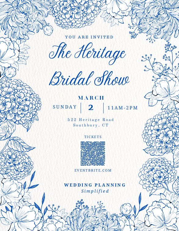 bridal show flyer