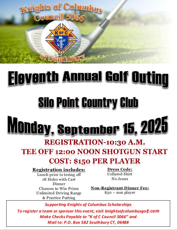golf outing flyer