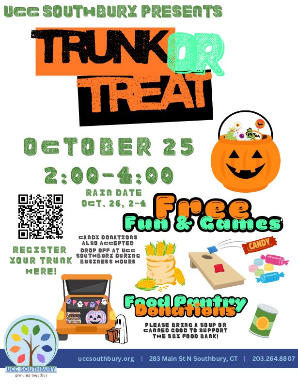 trunk or treat flyer
