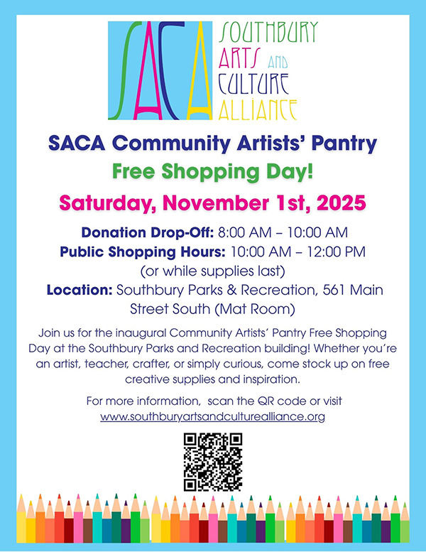 SACA Artists Pantry Flyer
