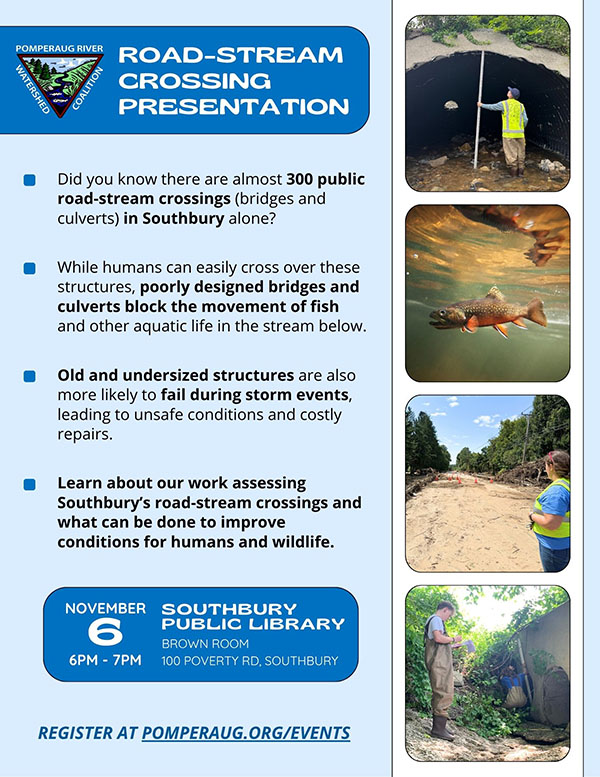 road-stream crossing presentation flyer