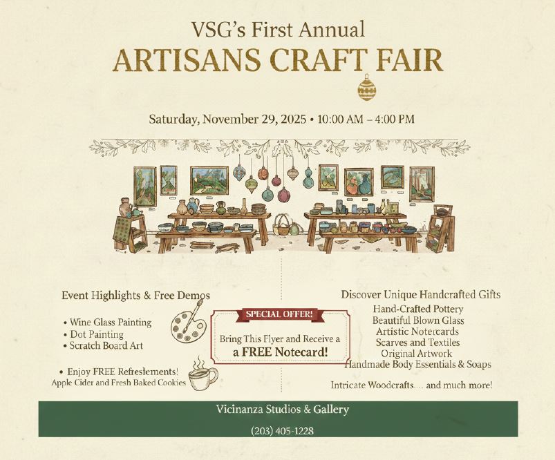 artisans craft fair flyer