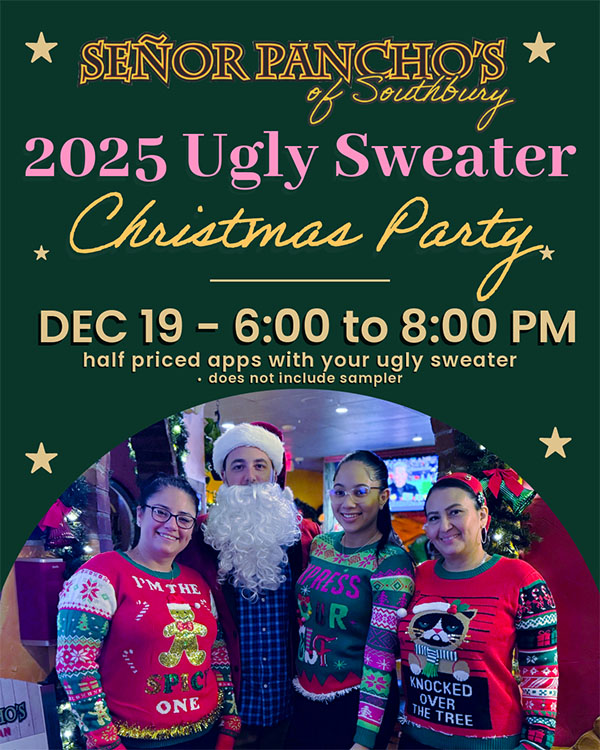ugly sweater party flyer