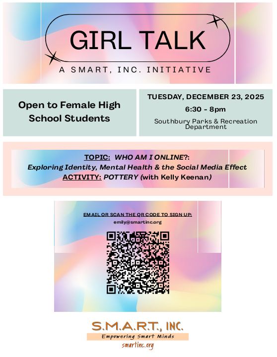 SMART girl talk flyer