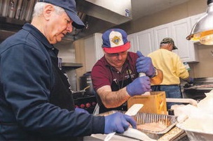 fish fry workers