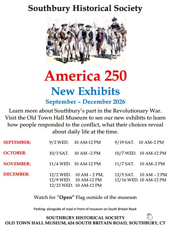 exhibit schedule flyer