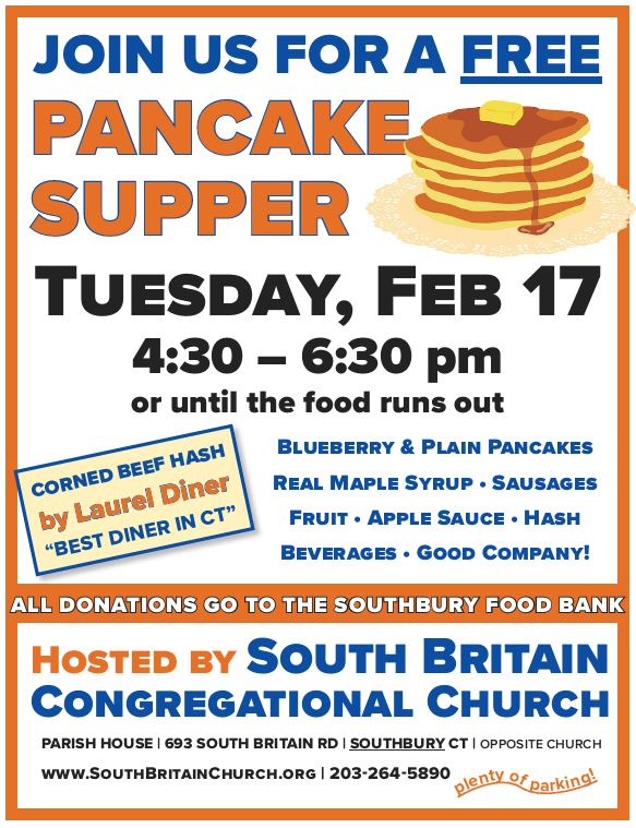 pancake supper flyer