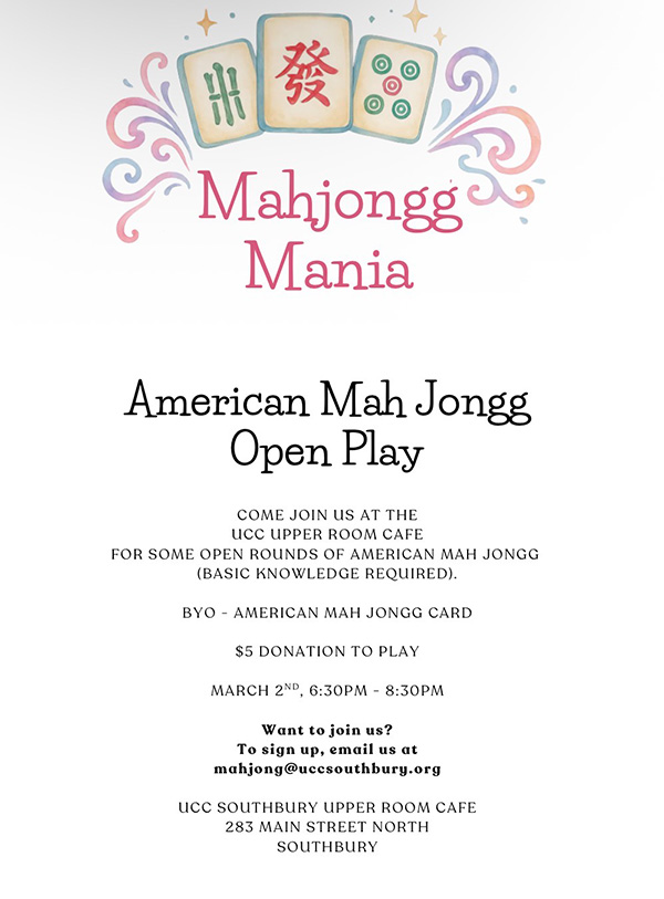 mahjong flyer