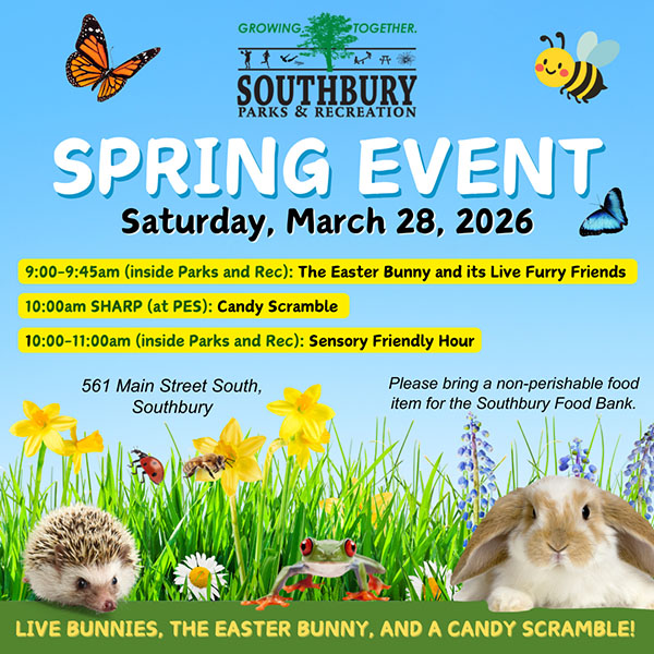 flyer for the spring event 