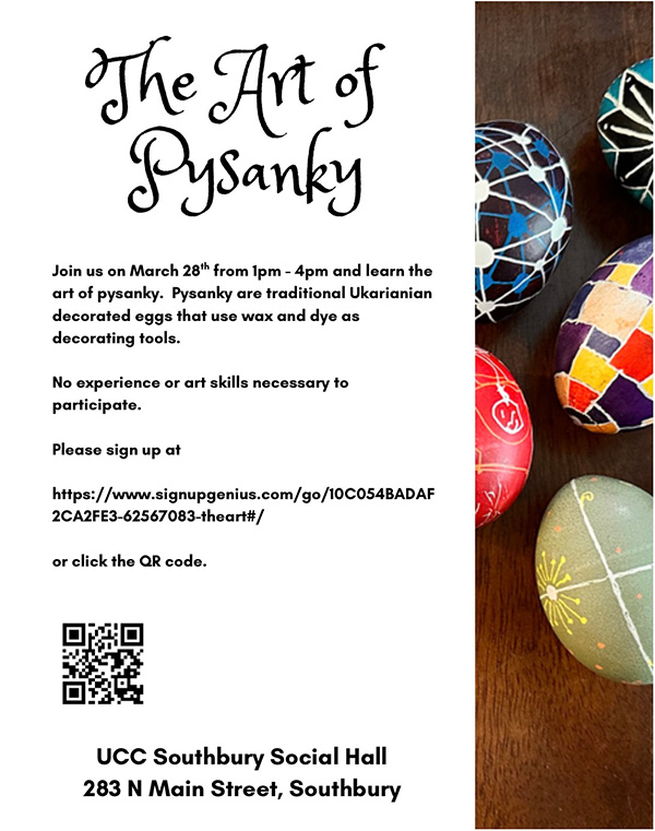 the art of pysanky flyer