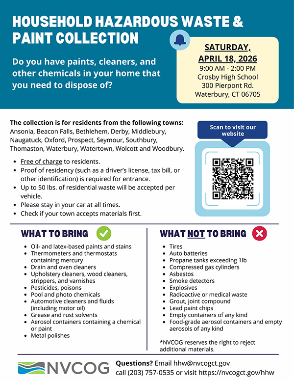 Household Hazardous Waste flyer