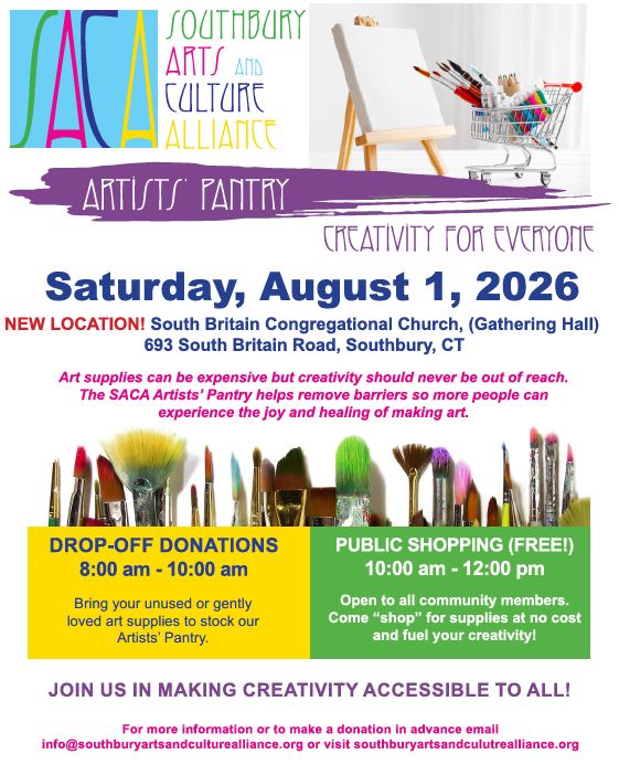 artist pantry flyer