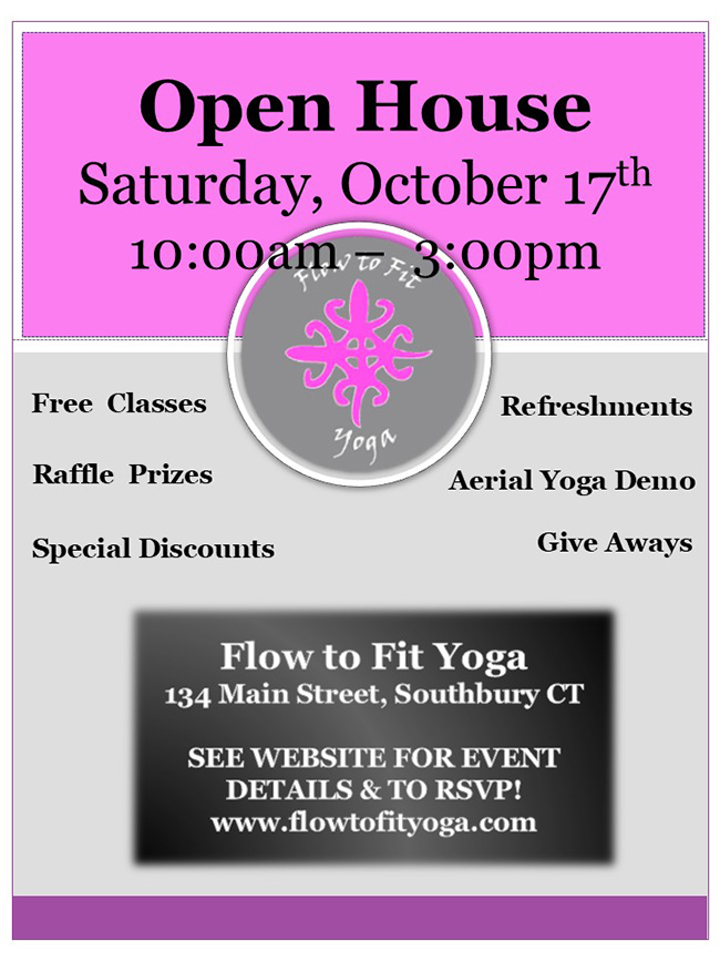 open house flyer