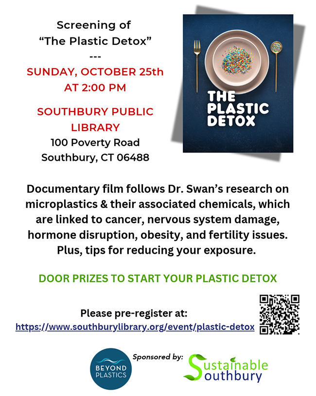 plastic detox screening flyer