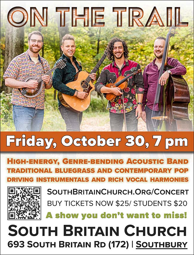 on the trail concert flyer