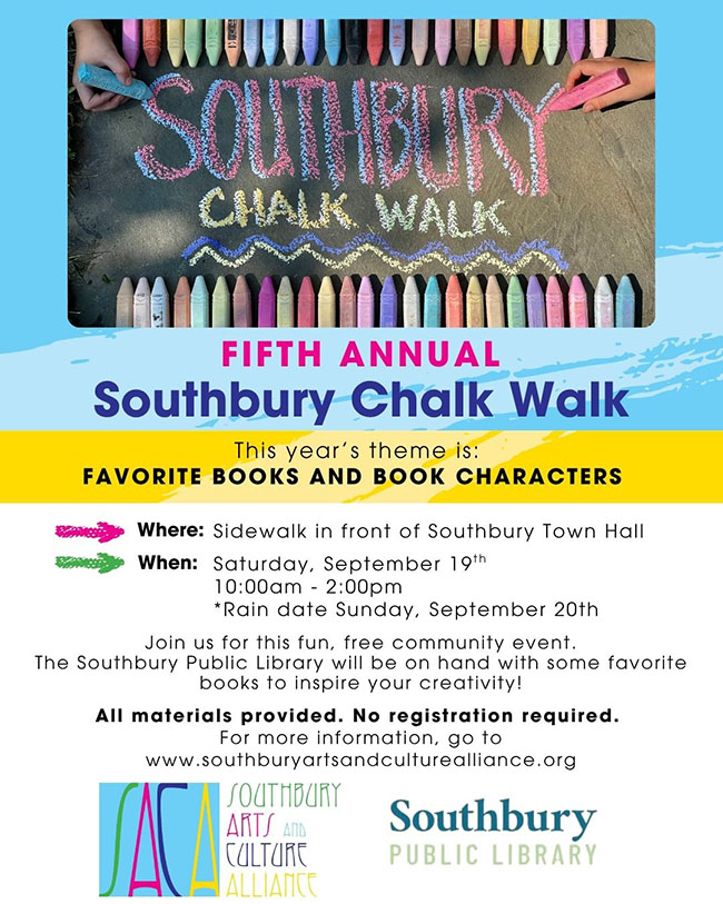 chalk walk flyer