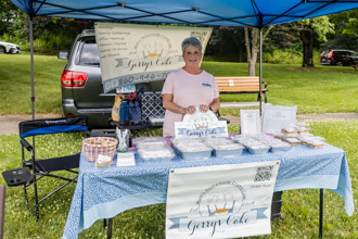 gerry's cake vendor table