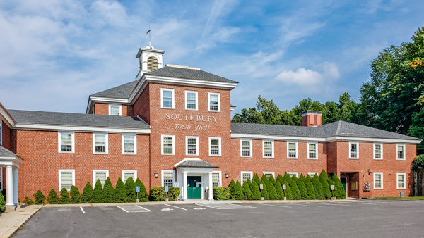 third and current southbury town hall