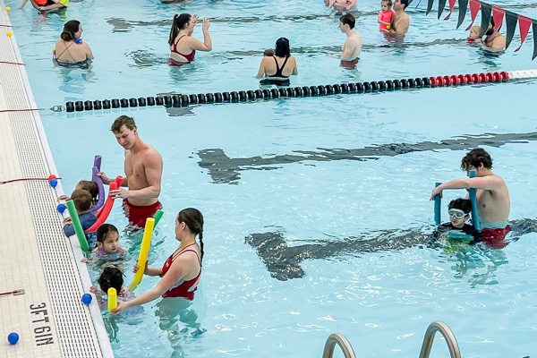 indoor swim lessons