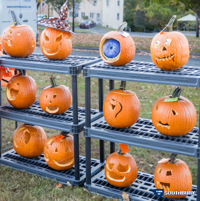 carved pumpkins