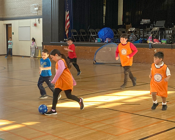 indoor soccer for kids