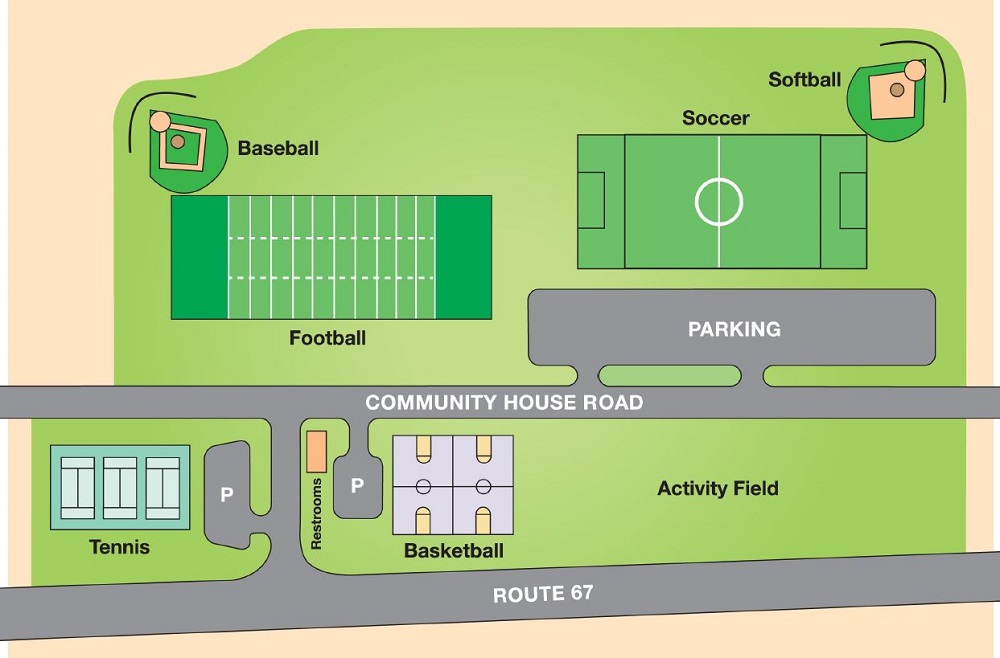 Map of Community House Park